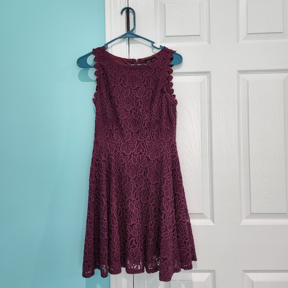 Purple Jodi Kristopher Dress Size 5